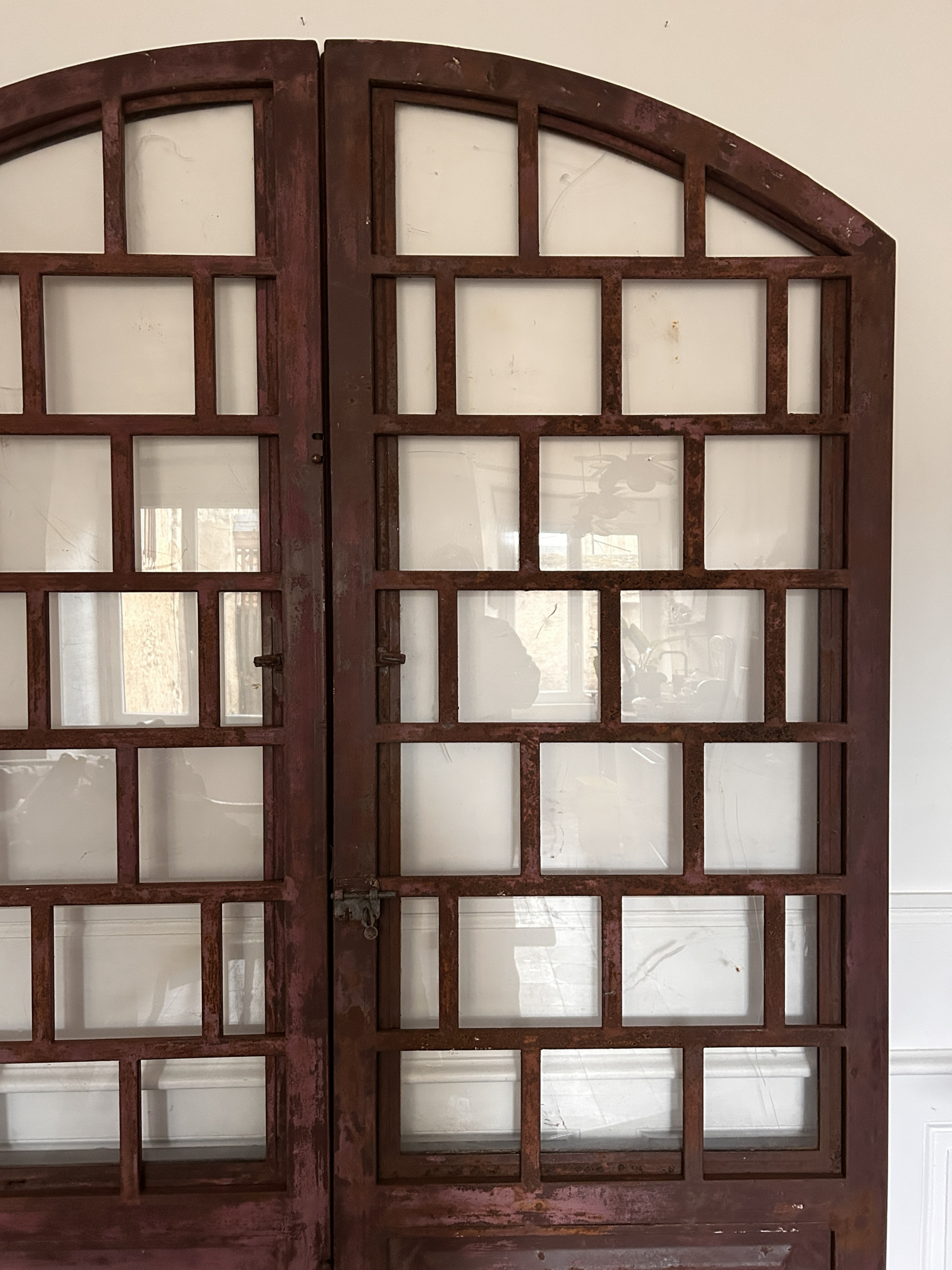 Double porte en métal – fin XIXᵉ / début XXᵉ siècle – Image 9