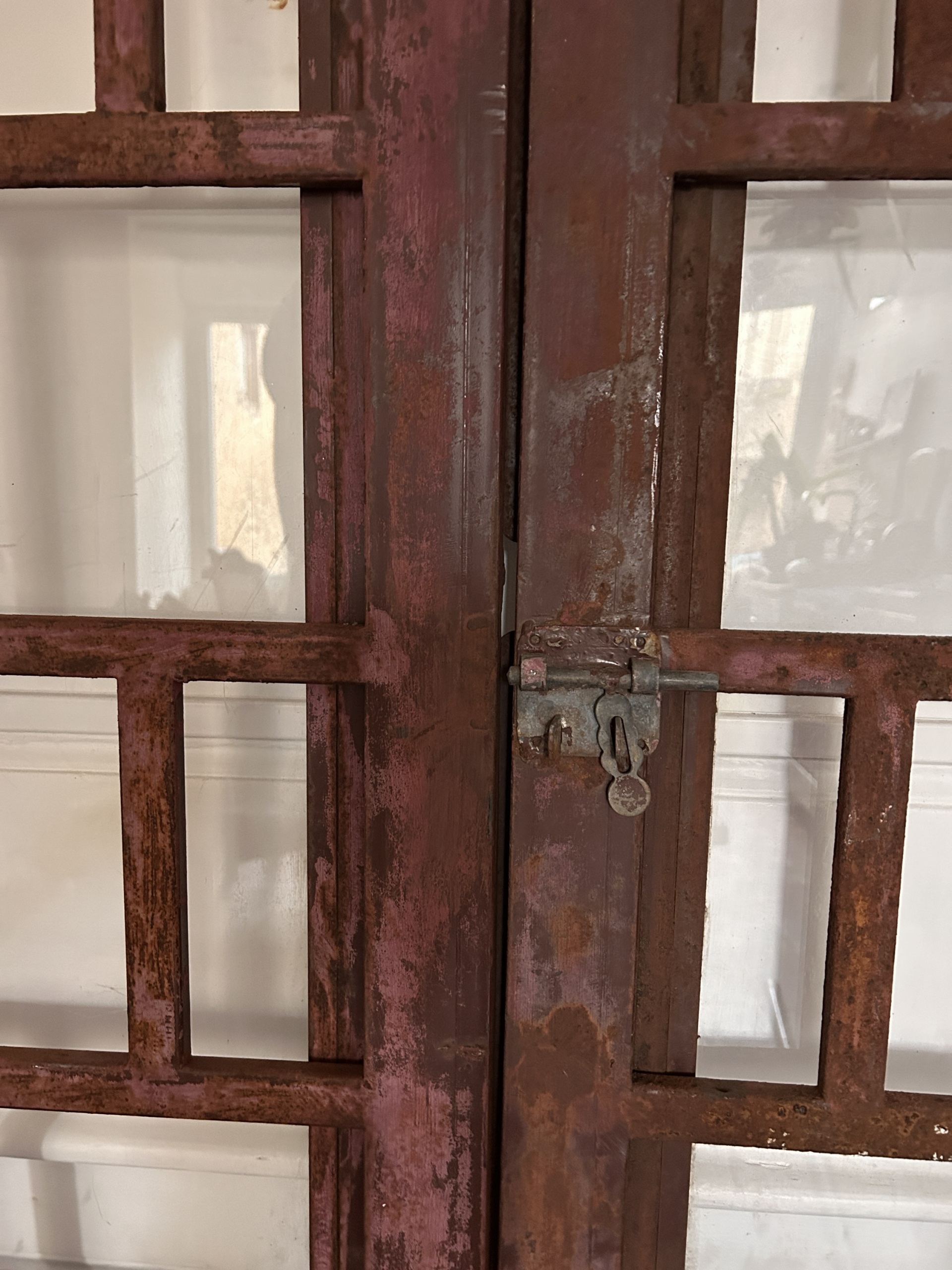 Double porte en métal – fin XIXᵉ / début XXᵉ siècle – Image 7